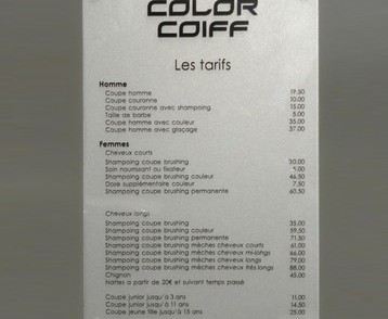 PLEXI COLOR COIFF